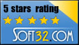 Rated 5 out of 5 stars at Soft32.com